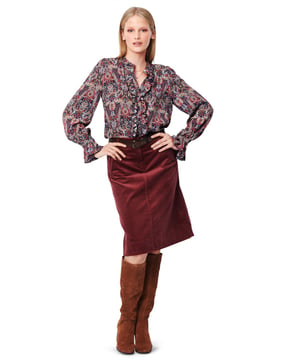 Blouse n°6082 A Automne / Hiver 2021 | Patron de couture PDF