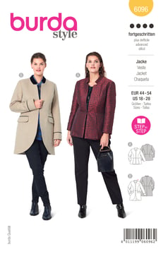 Veste n°6096 Automne / Hiver 2021 | Patron Pochette