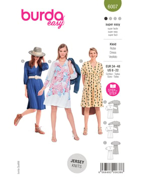 Robe n°6007 Printemps / Été 2022 | Patron Pochette
