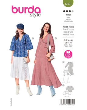 Robe / blouse n°6040 Printemps / Été 2022 | Patron Pochette
