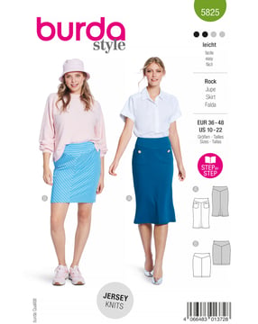 Jupe n°5825 Printemps/Été 2024 | Patron Pochette