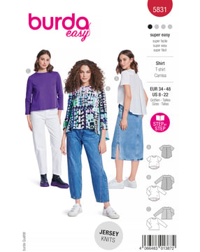 T-Shirt n°5831 Printemps/Été 2024 | Patron Pochette