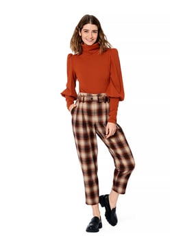 Robe tricot & t-shirt à col roulé n°5972 B Automne/Hiver 2022 | Patron de couture PDF