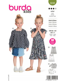 Robe & blouse n°9249 (Pochette) Printemps / Été 2023