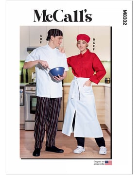Patrones de costura McCalls utensilios de cocina #M8332A