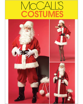 Patrón de costura McCalls Disfraz de Navidad para mujer M5550XN Talla 46-56