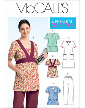 McCall's 5895 – Top, túnica y pantalones – Mujer (Tallas 34–42)