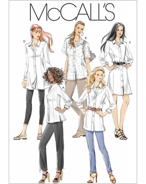 McCall's 6124 – Blusa – Mujer (Tallas 34–42)