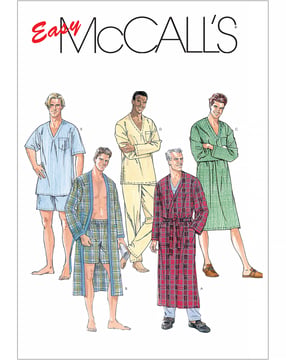 Patrón de costura McCalls para pijama - Hombre #M6231Z