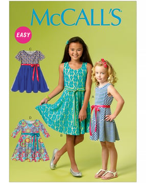 Patrons de couture McCalls Fille M6915CHJ