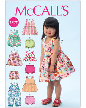 Patron de couture McCall's combinaison pour fille M6944CAA