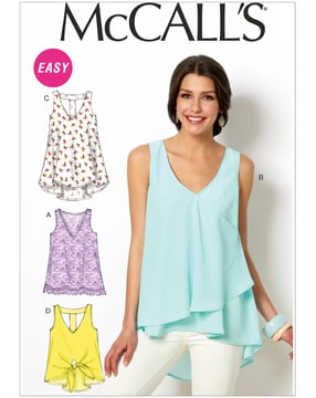 McCall's 6960 - Tunique haut - Femme
