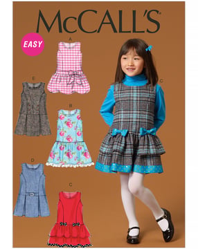 Patrons de couture McCall pour filles M7008CDD