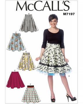 McCall's 7197 - Jupe - Femme