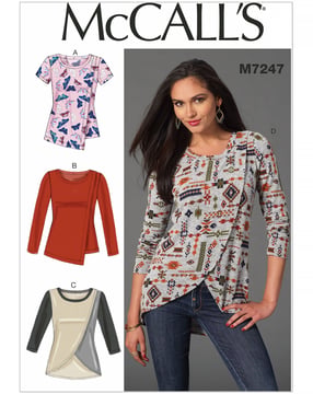 McCall's 7247 - Parte superior - Mujer
