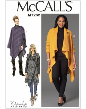 Vestes pour femmes McCall's M7262B5 tailles 36-44