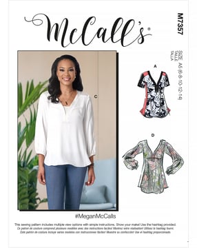McCall's 7357 - Parte superior - Mujer