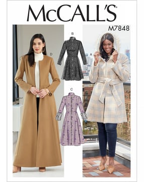McCall's 7848 – Abrigo – Mujer (Tallas 34–42)