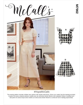 McCall's 7962 - Top Pantalones Cortos - Mujer