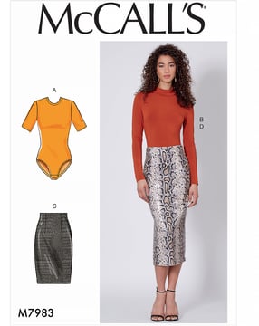 McCall's 7983 - Falda de encaje - Mujer