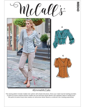 McCall's 8040 - Blusa - Mujer