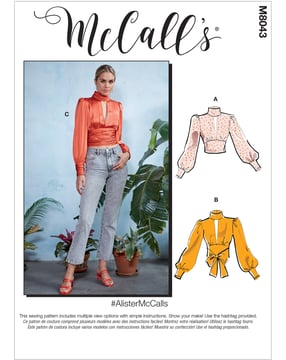 McCall's 8043 - Blusa - Mujer