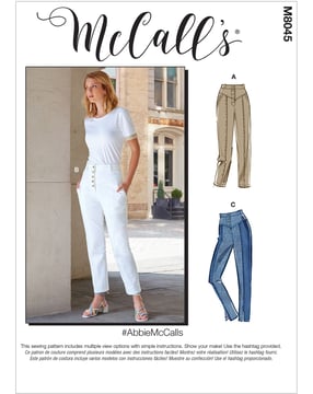 Patron McCalls Femme 8045 - Pantalon Taille 32-40