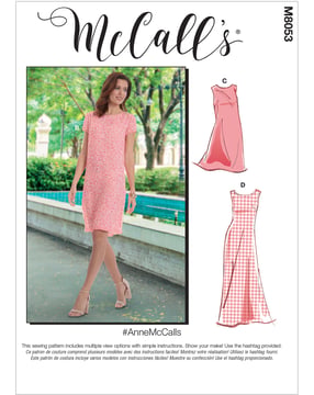 McCall's 8053 – Vestido – Mujer (Tallas 44–50)