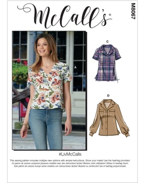 McCall's 8067 - Chemisier - Femme