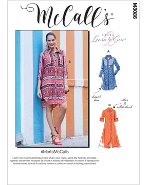 McCall's 8086 - Vestido - Mujer