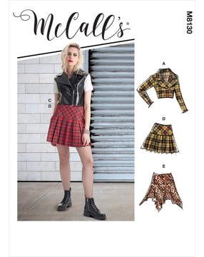 McCall's 8130 - Chaqueta Falda Chaleco - Mujer