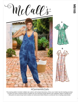 McCall's 8165 - Traje de pantalón elegante - Mujer