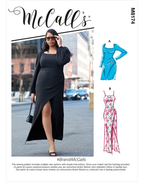 McCall's 8174 – Vestido – Mujer (Tallas 32–58)
