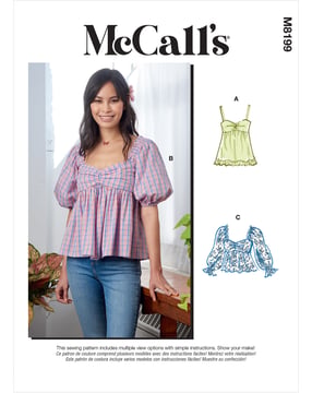 McCall's 8199 - Haut-blouse - Femme