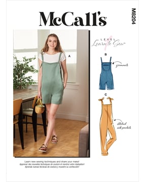 McCall's 8204 - Salopettes - Femme