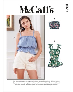 McCall's 8217 - Parte superior - Mujer