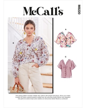 McCall's 8220 - Blusa - Mujer