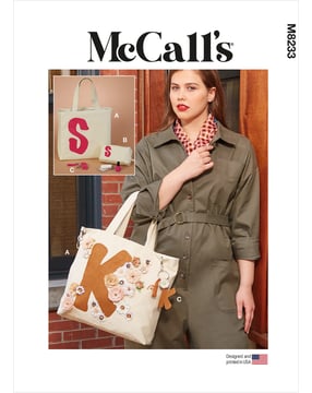 Patrón de costura McCalls Bolsa #M8233OS