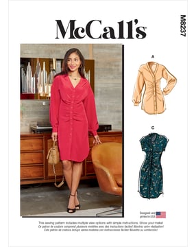 McCall's 8237 - Camisa de negocios - Mujer