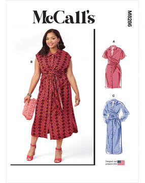 Robe chemisier McCall's M8286B5 Tailles 34-42