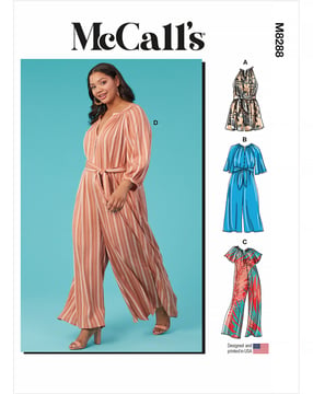 Patrons McCalls Femme M8288KK Combinaison Taille 52-58