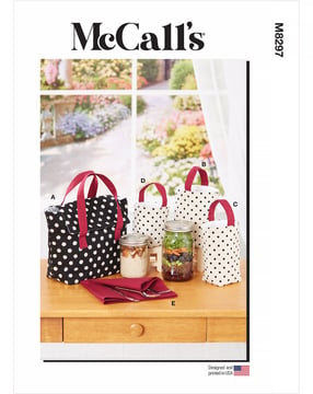 Patron de couture McCalls Sac #M8297OS