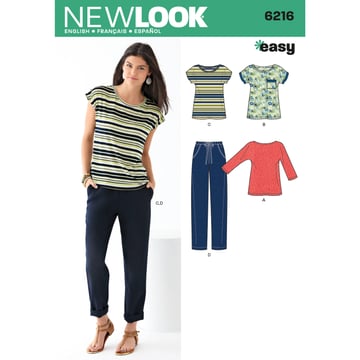 Tops de punto y pantalones  #N6216