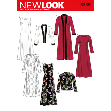 Vestido, chaqueta   #N6305
