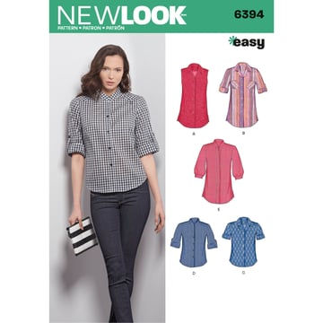 Tops con botonadura para señora #N6394