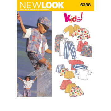 Patrón New Look para conjunto infantil #N6398