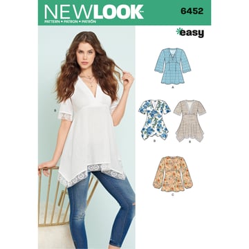 Tops con variaciones en corsé y dobladillo   #N6452