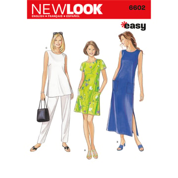 Vestido corto, túnica y top   #N6602