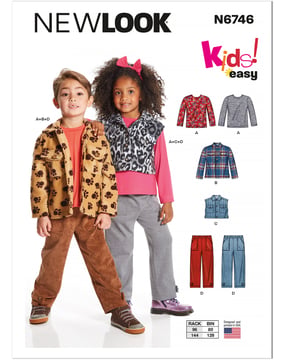 Patrón New Look para niños combinación #N6746