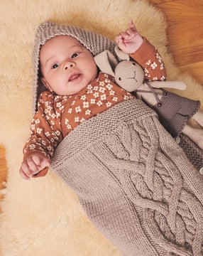 Babyslaapzak #25 | Burda Breien N°06 - 2021 | PDF breipatronen